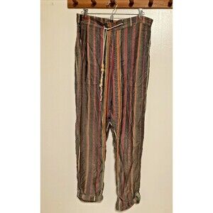 Sundance Women’s M Drawstring Pants Multicolor Fashion Designer Roll Hem